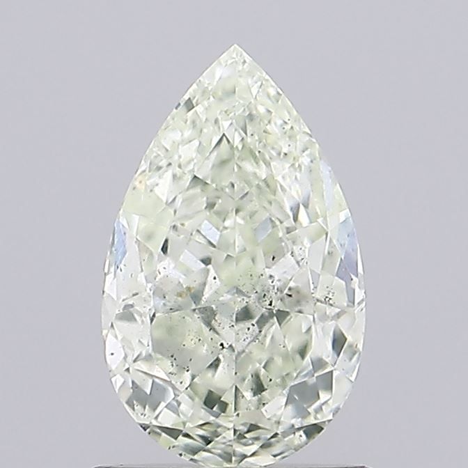 Diament 1.02 ct Very Light Green Yellow/SI2