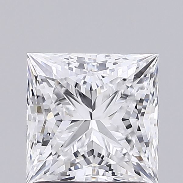 1.08 ct lab-grown Princess Diamond
