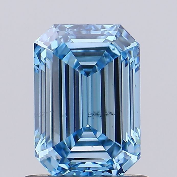 1.04 CT Fancy Vivid Blue EMERALD