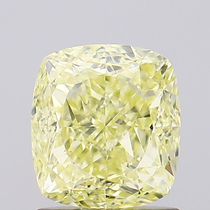 Diament 1.56 ct Fancy Light Yellow/VS2
