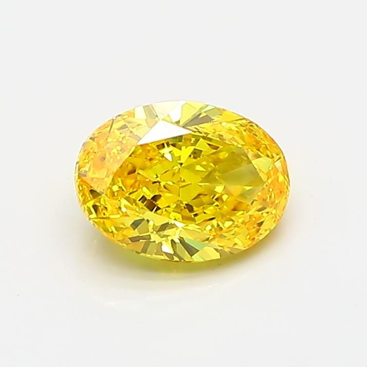 1.01 CT Fancy Vivid Yellow OVAL