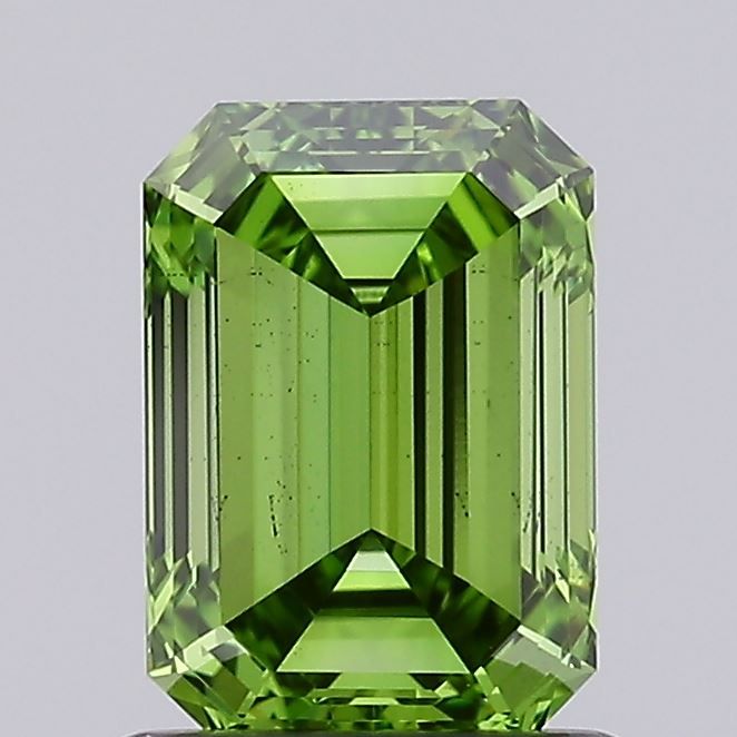 1.25 CT Fancy Vivid Green EMERALD
