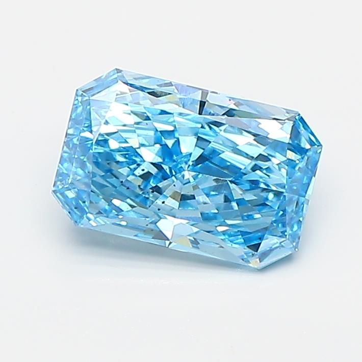 0.96 CT Fancy Vivid Blue RADIANT