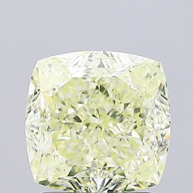 Diament 1.65 ct Light Greenish Yellow/VVS2