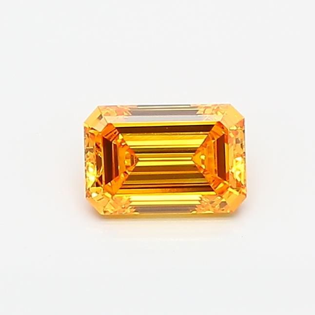 0.46 CT Fancy Vivid Yellow EMERALD