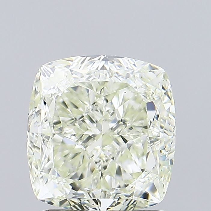 Diament 1.5 ct Very Light Green Yellow/VS2