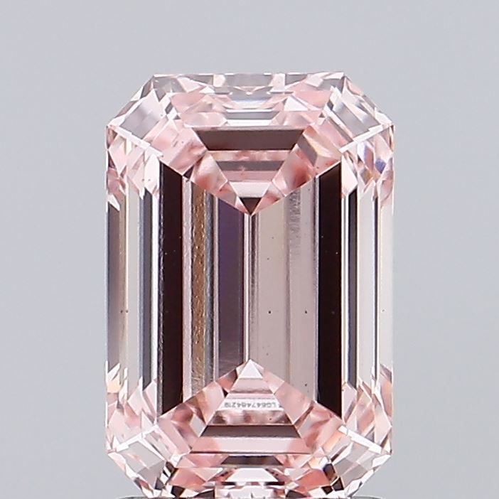 1.51 CT Fancy Intense Pink EMERALD