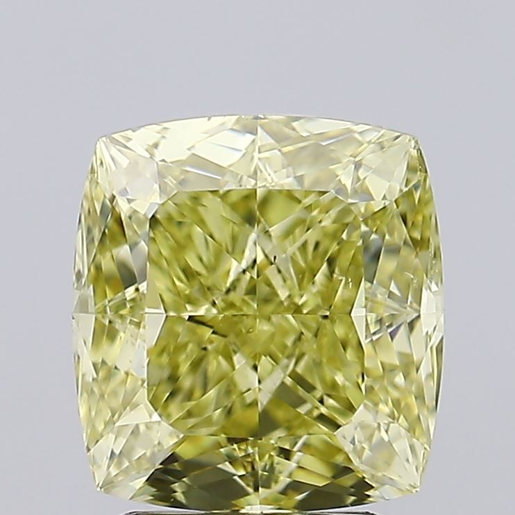 Diament 3.01 ct Fancy Brownish Greenish Yellow/SI1