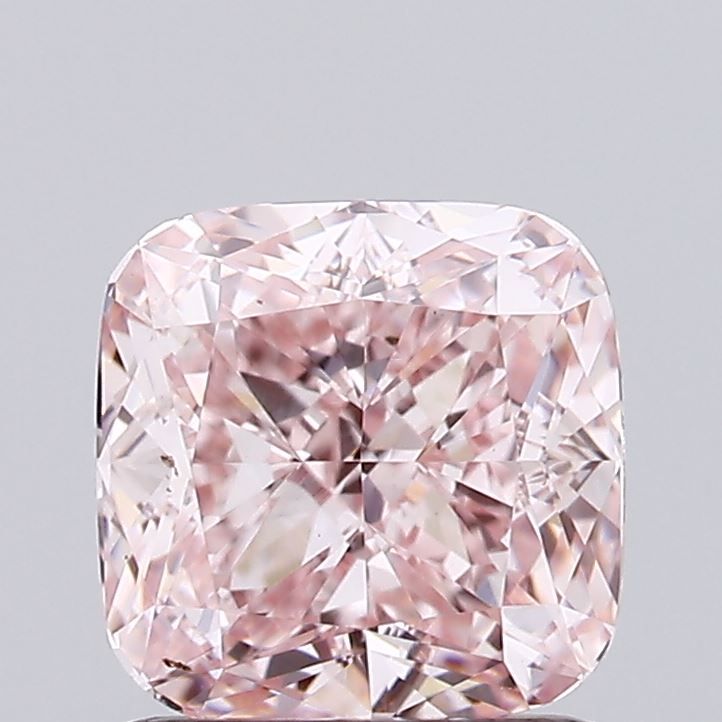 1.07 CT Fancy Intense Pink CUSHION BRILLIANT