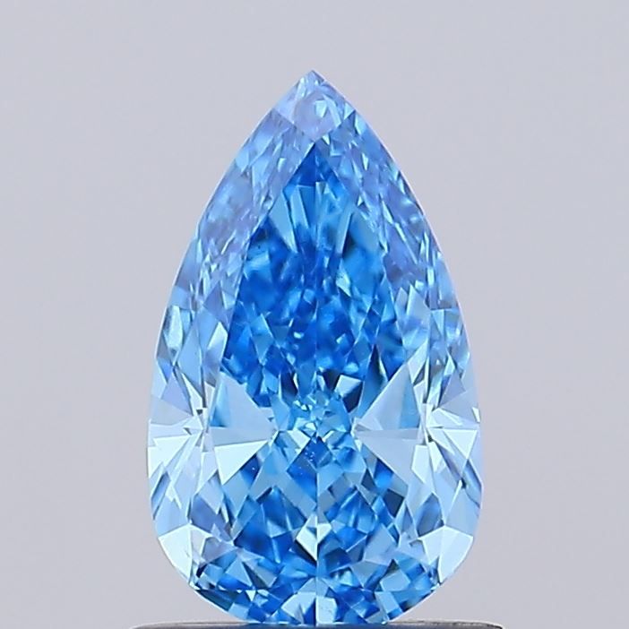 0.98 CT Fancy Vivid Blue PEAR