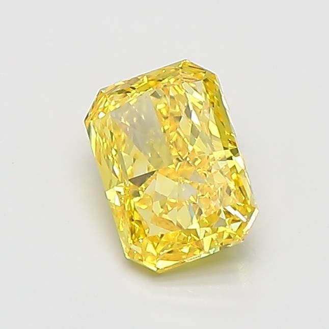 0.93 CT Fancy Vivid Yellow RADIANT