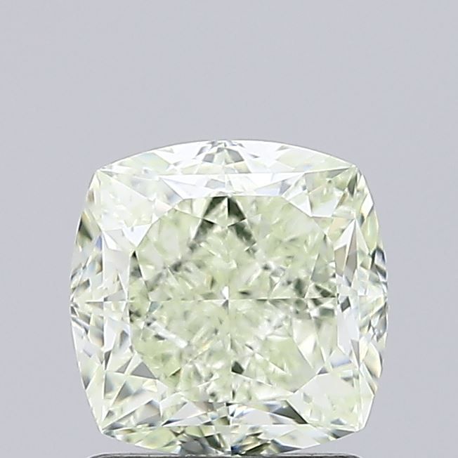 Diament 1.6 ct Light Green Yellow/VS1