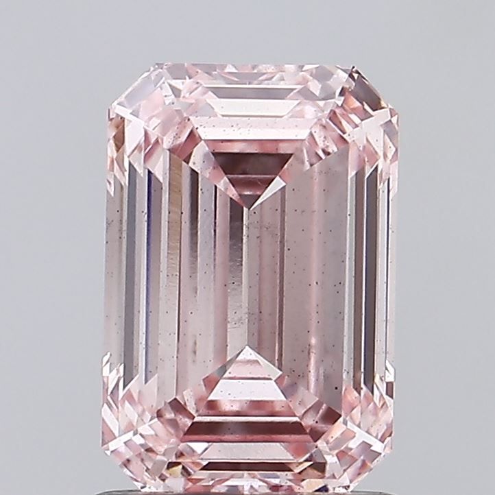 1.57 CT Fancy Intense Pink EMERALD