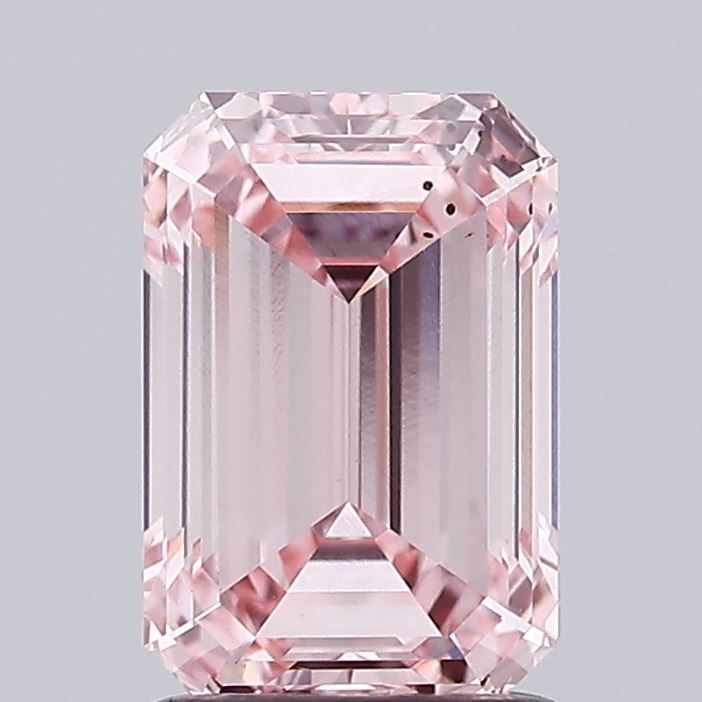 1.59 CT Fancy Intense Pink EMERALD