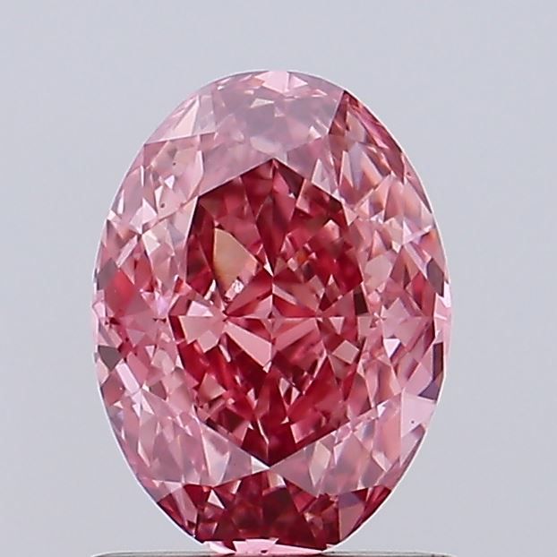 1.03 CT Fancy Vivid Pink OVAL