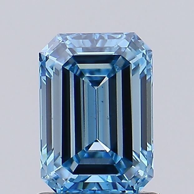 1.03 CT Fancy Vivid Blue EMERALD