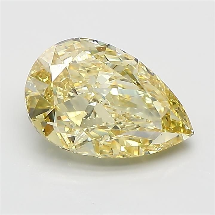 1.97 CT Fancy Intense Yellow PEAR