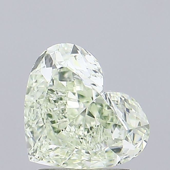 Diament 2.02 ct Fancy Light Yellow Green/SI1