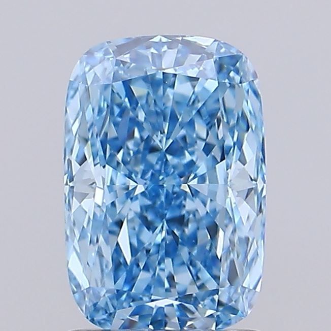 1.13 CT Fancy Vivid Blue CUSHION MODIFIED