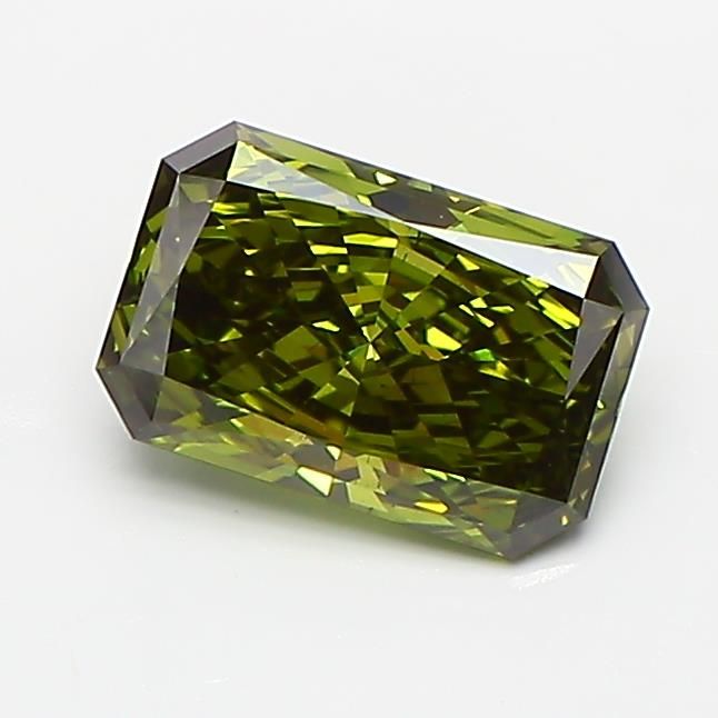 1.01 CT Fancy Vivid Green RADIANT