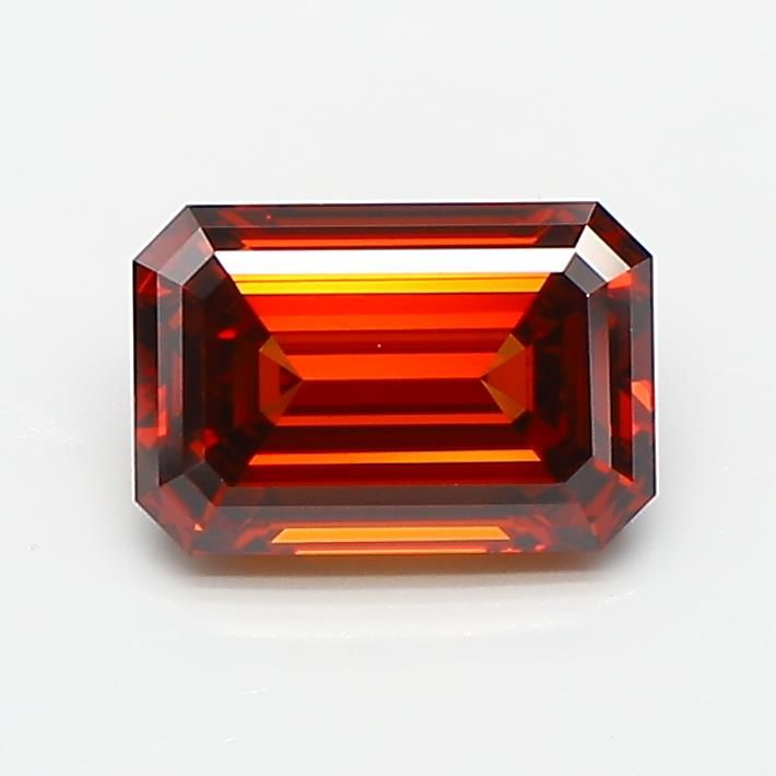1.37 CT Fancy Brownish Orange EMERALD