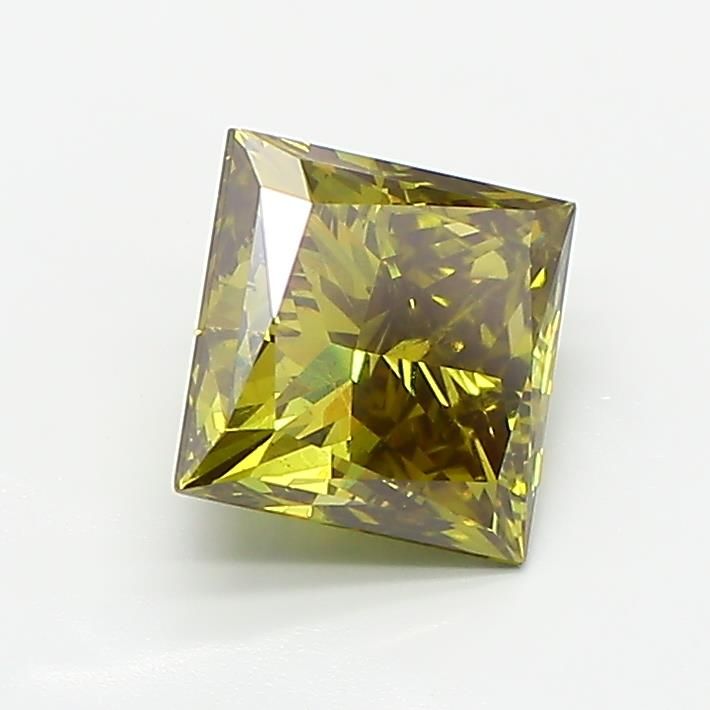 1.6 CT Fancy Vivid Green PRINCESS