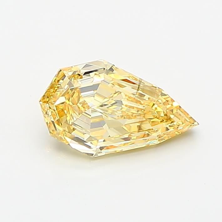 1.05 CT Fancy Intense Yellow PEAR