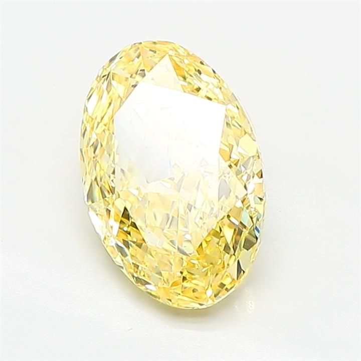 2.01 CT Fancy Intense Yellow OVAL