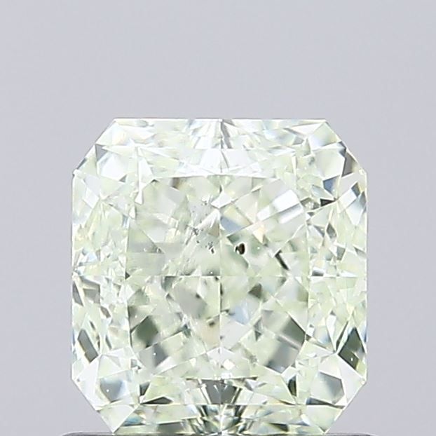 Diament 1.01 ct Light Yellow Green/SI1