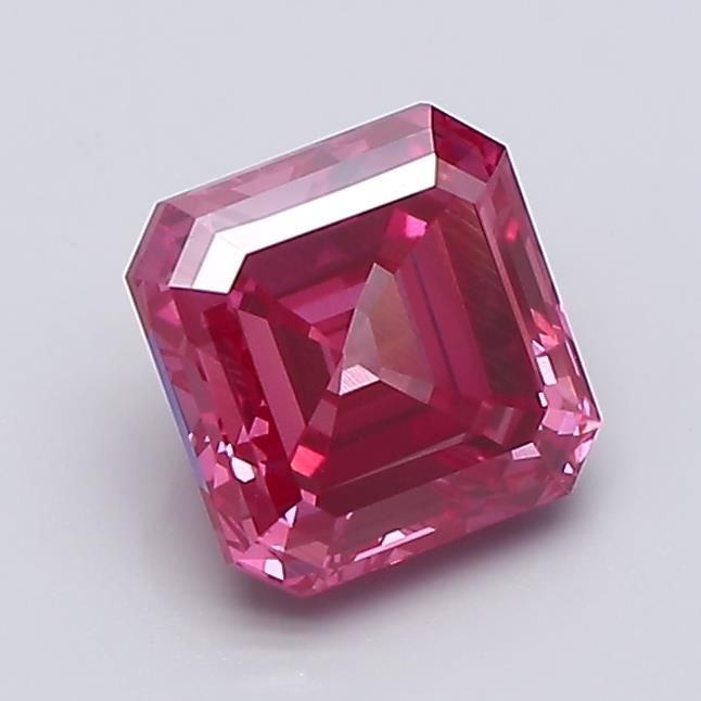 1.56 ct lab-grown Asscher Diamond