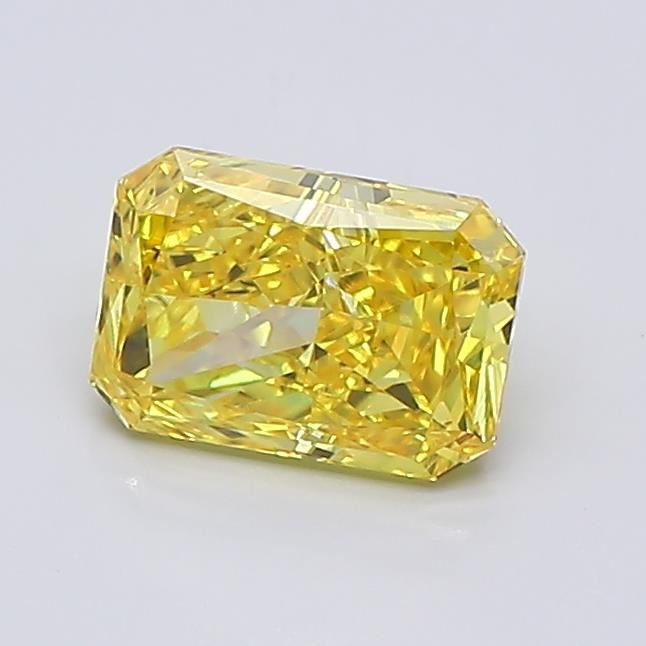 0.99 CT Fancy Vivid Yellow RADIANT