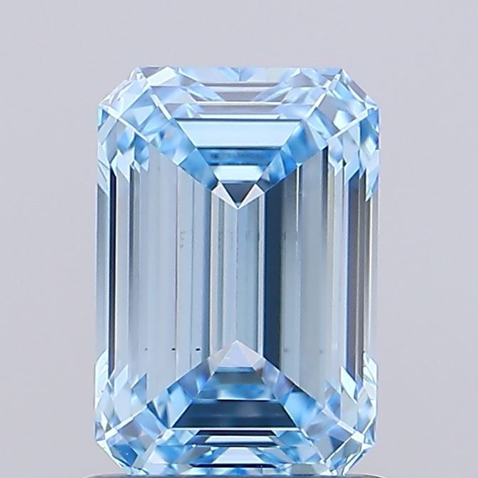 1.06 CT Fancy Vivid Blue EMERALD