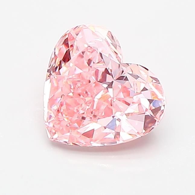 1.2 CT Fancy Intense Pink HEART