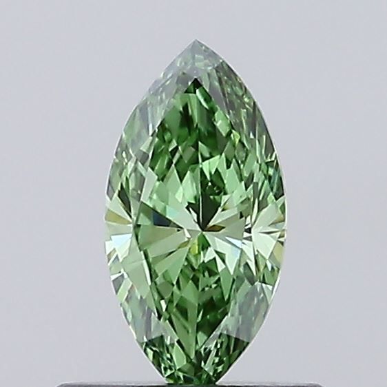 0.5 CT Fancy Vivid Green MARQUISE