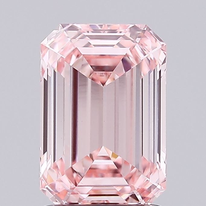 1.59 CT Fancy Intense Pink EMERALD