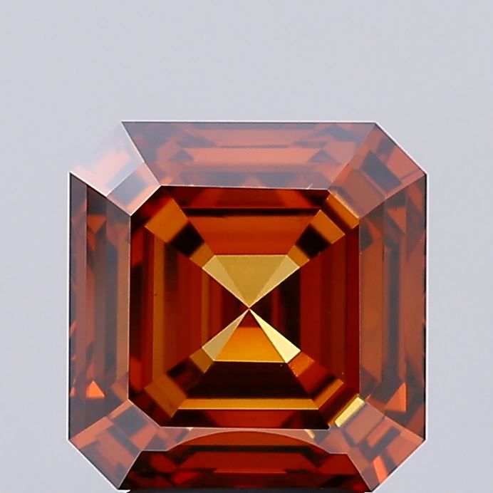4.02 ct lab-grown Asscher Diamond