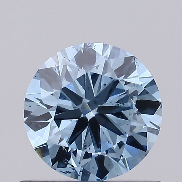 0.64 CT Fancy Vivid Blue ROUND