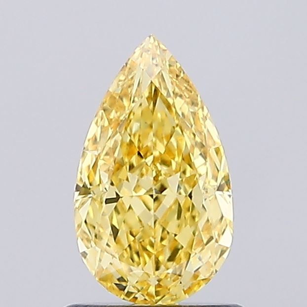 1.02 CT Fancy Intense Yellow PEAR