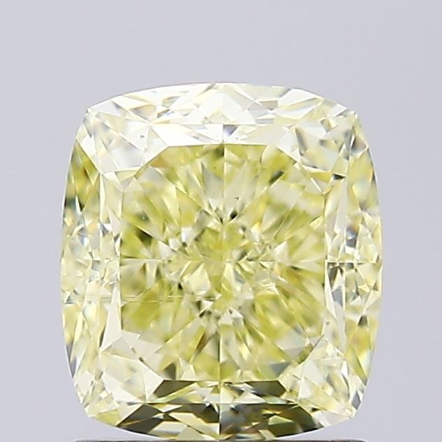 Diament 1.52 ct Fancy Light Yellow/VS2