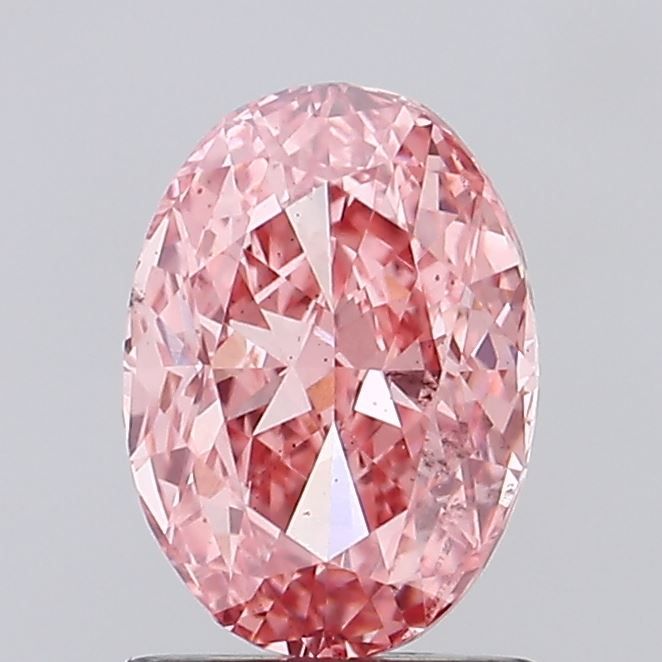 1.5 CT Fancy Vivid Pink OVAL