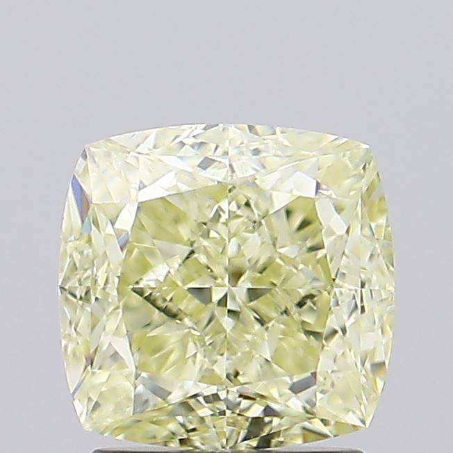 Diament 2.01 ct Fancy Light Yellow/VS2