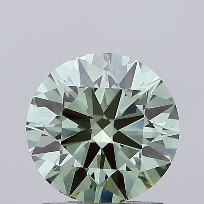 1.51 CT Fancy Vivid Green ROUND