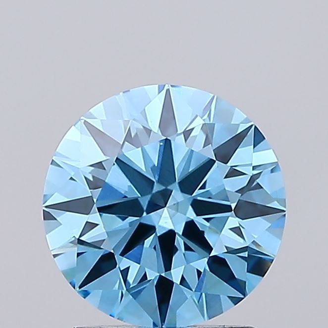 1.41 CT Fancy Vivid Blue ROUND