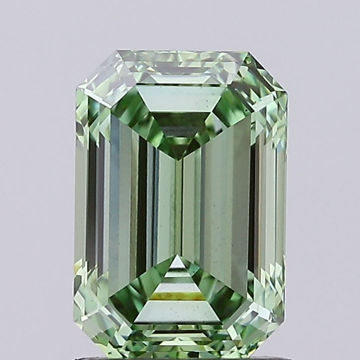 1.27 CT Fancy Vivid Green EMERALD