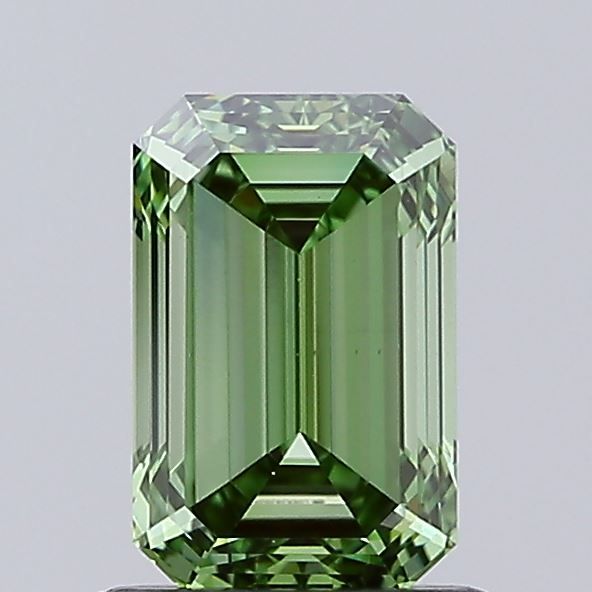 1.01 CT Fancy Vivid Green EMERALD