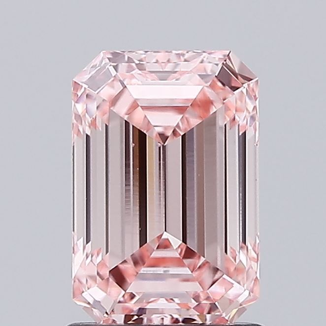 1.51 CT Fancy Intense Pink EMERALD