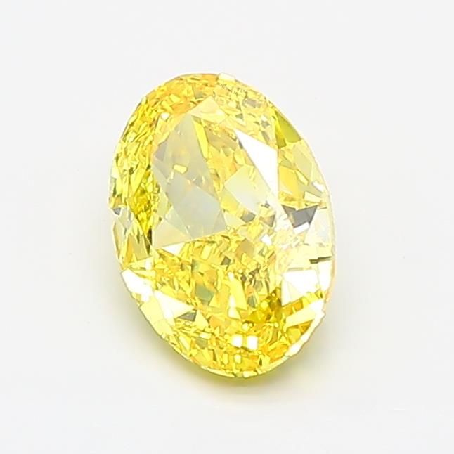 1.01 CT Fancy Vivid Yellow OVAL