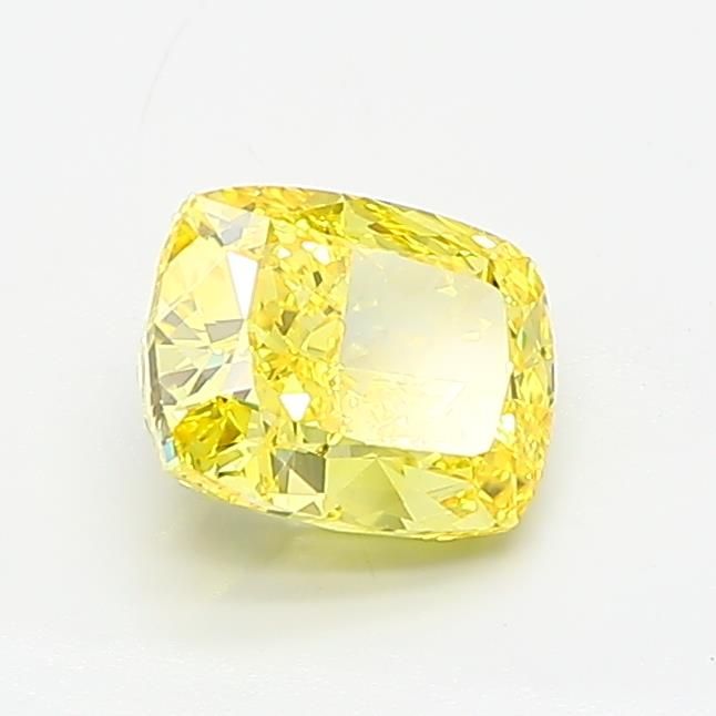 1.14 CT Fancy Vivid Yellow CUSHION MODIFIED
