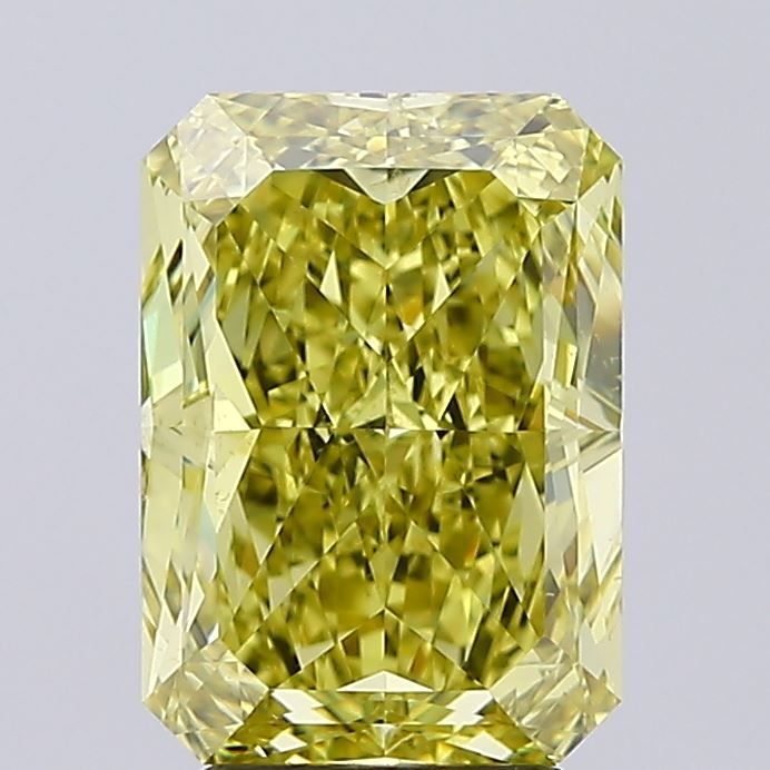 Diament 4.03 ct Fancy Deep Brownish Greenish Yellow/SI1
