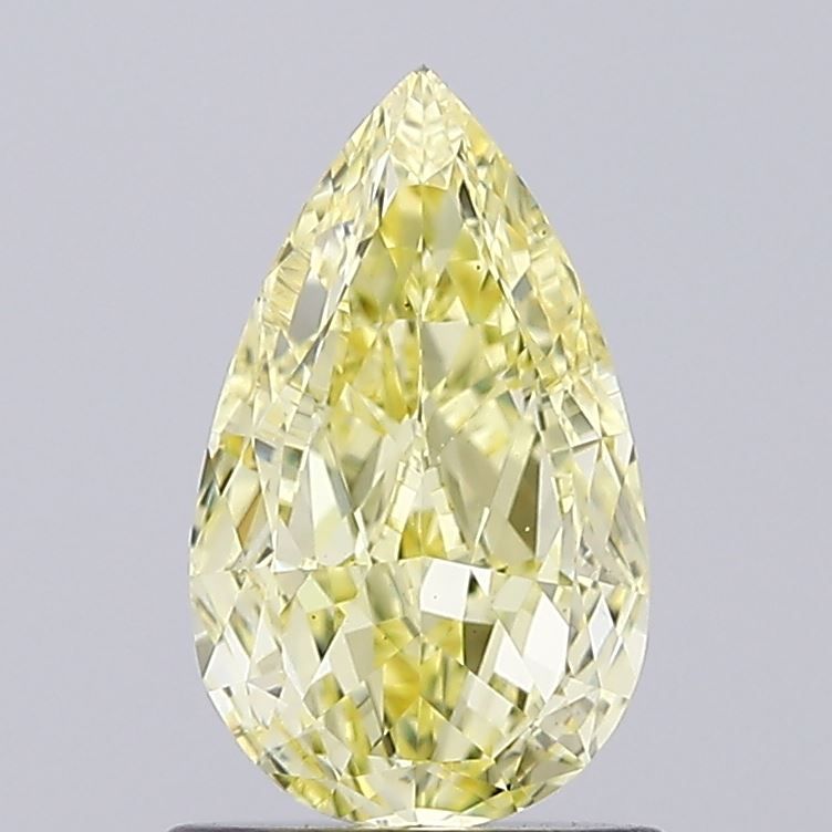 1.02 CT Fancy Yellow PEAR